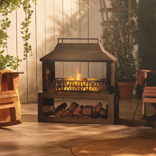 Makena Steel Charcoal Fire Pit
