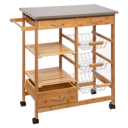 Double Serving Cart