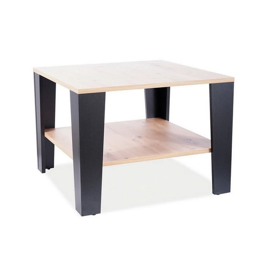 Coffe Table Frolander Oak Wotan / Black 67X67