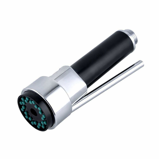 Inchant Spare Solid Brass Kitchen Mixer Faucet Pull Out Spray Shower Head Replacement Part , Chrome Finish