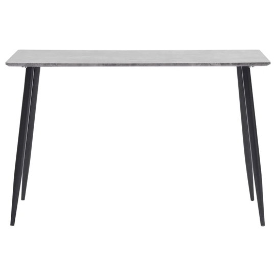 Vidaxl Dining Table Grey 180X90x75 Cm MDF