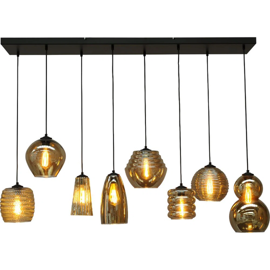 8 - Light Kitchen Island Geometric Pendant