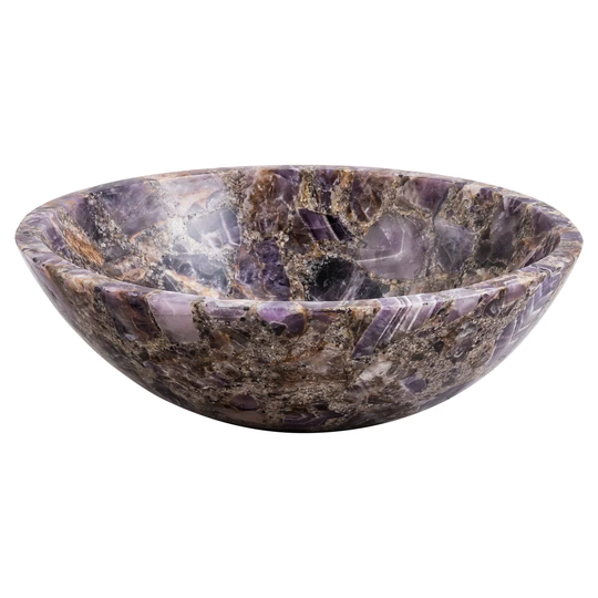 Benito Stone Circular 380mm Countertop Basin