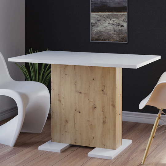 Atesha 69 Cm Extendable Trestle Dining Table