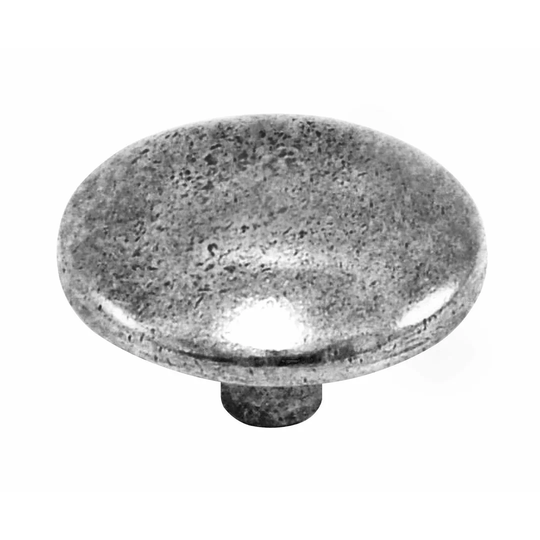 Hetton Genuine Pewter Mushroom Cabinet and Drawer Knob