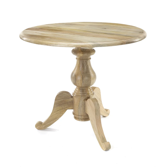 Cram Mango Solid Wood Pedestal Dining Table