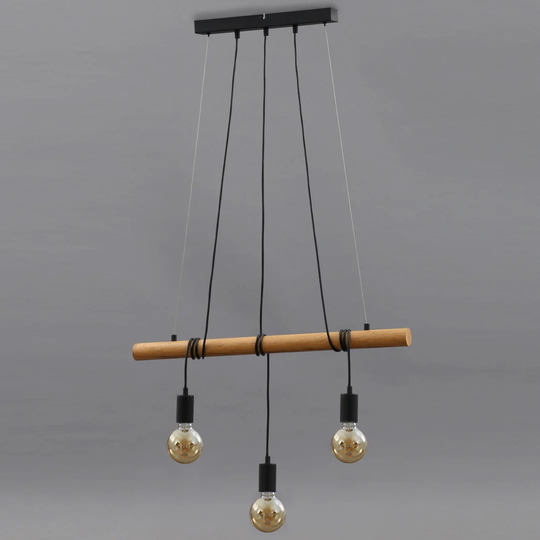 Bar 3-Light Kitchen Island Bulb Pendant