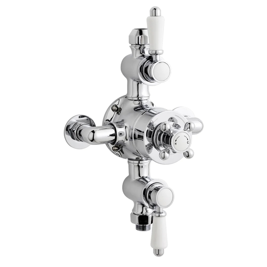 Triple Exposed Thermostatic Shower Valve