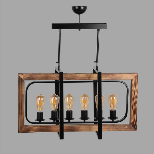 Bowdon 6 - Light Kitchen Island Pendant