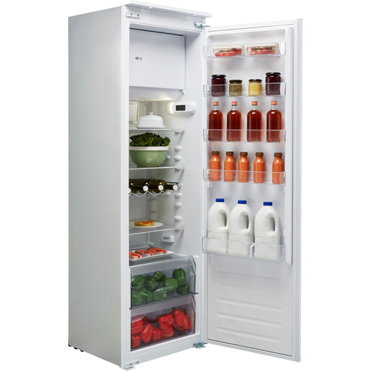 Hotpoint HSZ18011UK Integrated Upright Fridge with Ice Box - Sliding Door Fixing Kit - White