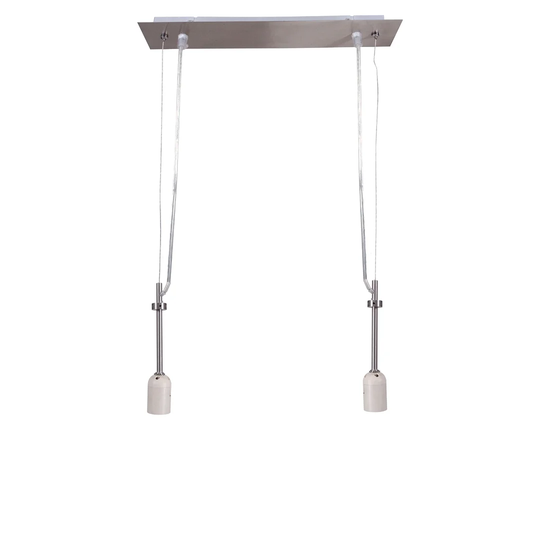 Individual 2-Light Kitchen Island Pendant