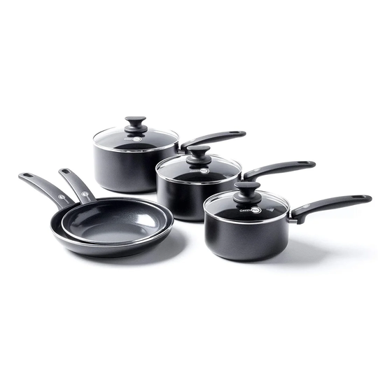 GreenPan Cambridge 5 Piece Aluminium Non Stick Cookware Set