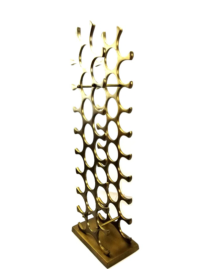Ibrahim 27 Bottle Wall Mounted Wine Rack