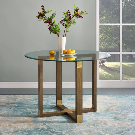 109.22 Cm Pedestal Dining Table
