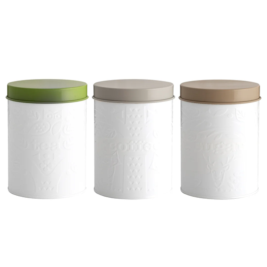 In the Forest 3 Piece Coffee, Tea, & Sugar Set