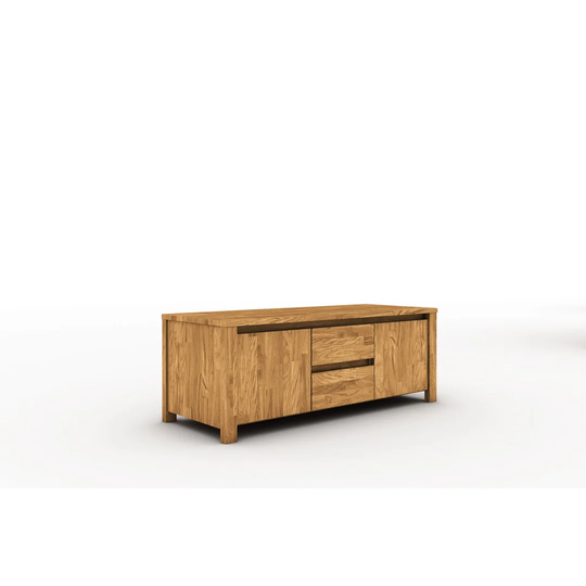 Fugate 115 Cm Wide 2 Drawer Oak Wood Sideboard