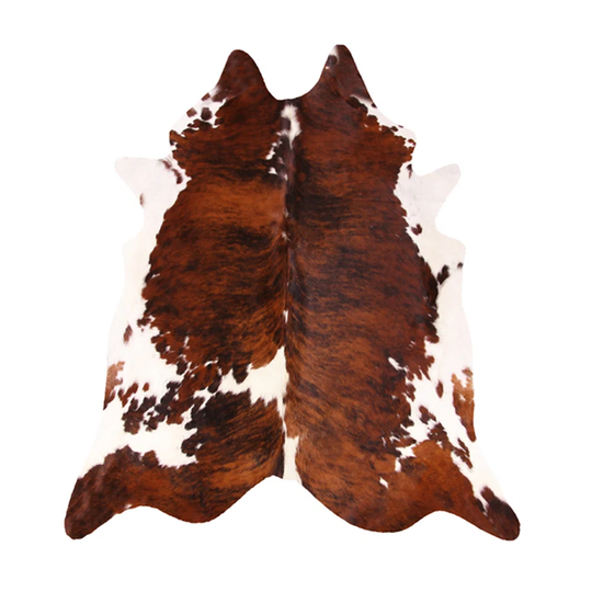 Cowhide Brown/White Rug Kitchen Mat