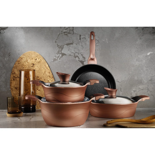 Rosalind Wheeler Abbiegail 4 Pieces Cookware Set