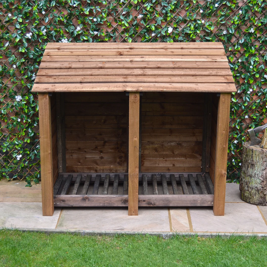 Cabaret 150Cm W x 80Cm D Wood Log Store