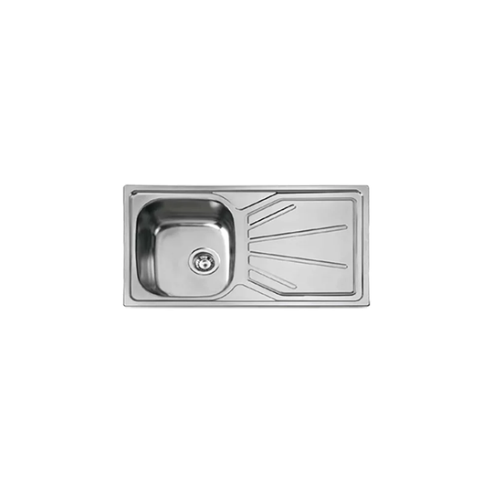 Kaya 86cm x 50cm 1 Bowl Inset Kitchen Sink