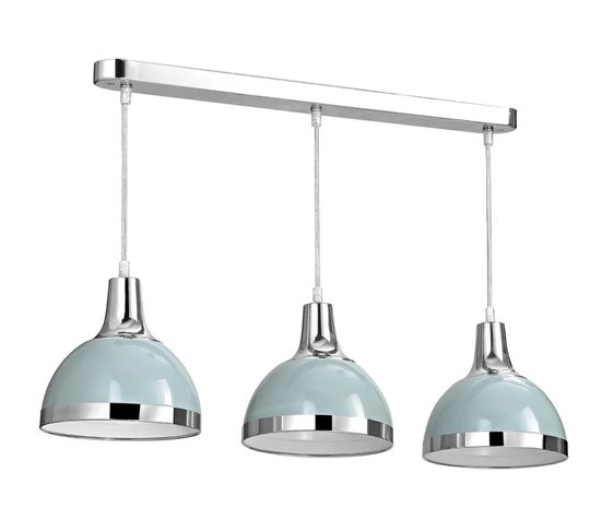 3 - Light Kitchen Island Dome Pendant