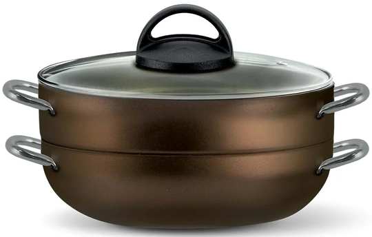 Sollos Diamante Stock Pot with Lid