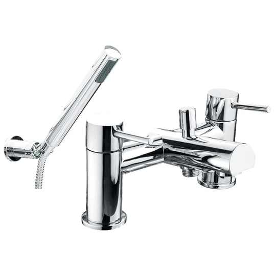 Grove Deck Mounted Bath Shower Mixer