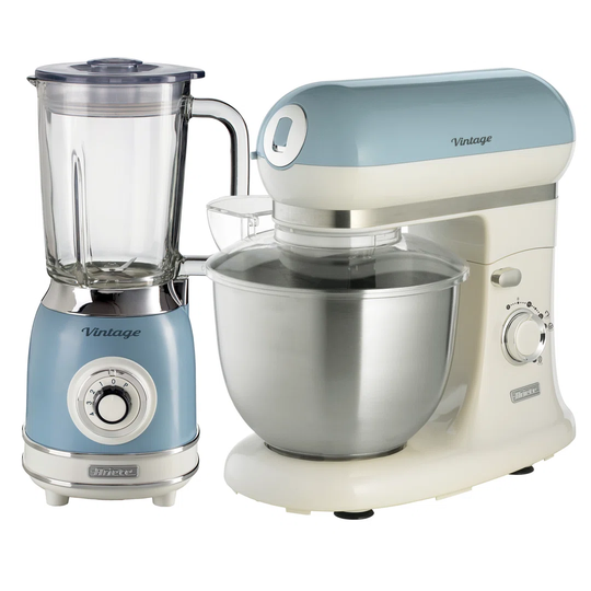 Ariete Vintage 1.5L Glass Jug Blender And 5.5L Stand Mixer