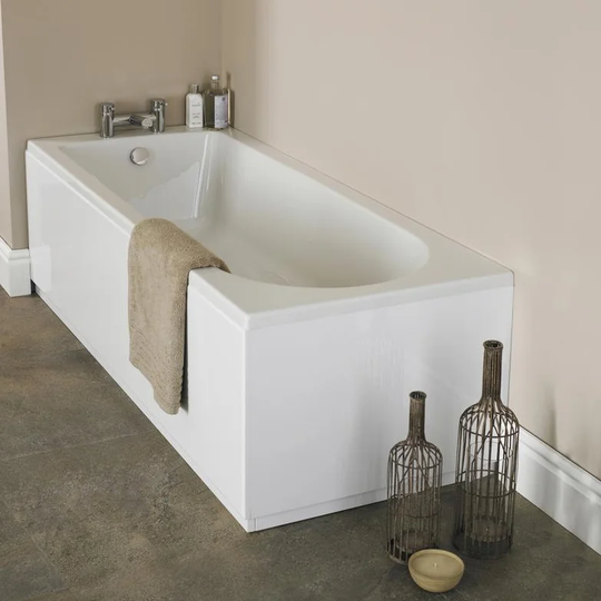 Barmby 160cm x 70cm Freestanding Whirlpool Bathtub