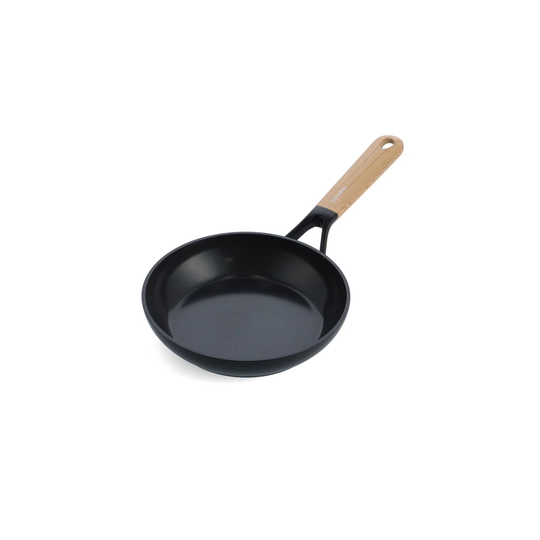 GreenPan Eco Smartsape Aluminium Non Stick Frying Pan with Light Wood Patterned Handle