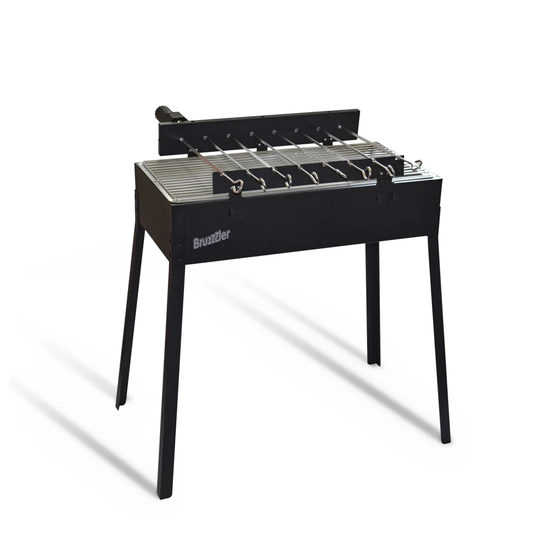 Bruzzzler 76cm Portable Charcoal BBQ