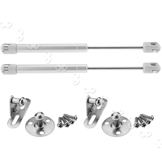 2x Gas Strut Lid Stay Support Kitchen Cabinet Hinge 120N Pneumatic Support