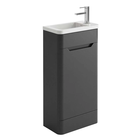 Eve 450mm Free-Standing Cloakroom Vanity Unit