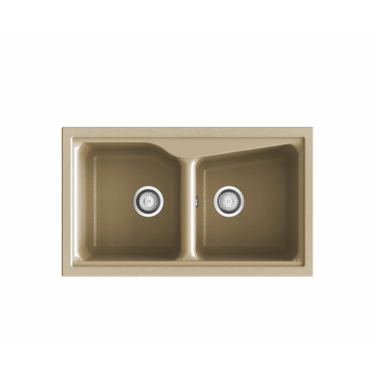 Angie Double Bowl Inset Kitchen Sink