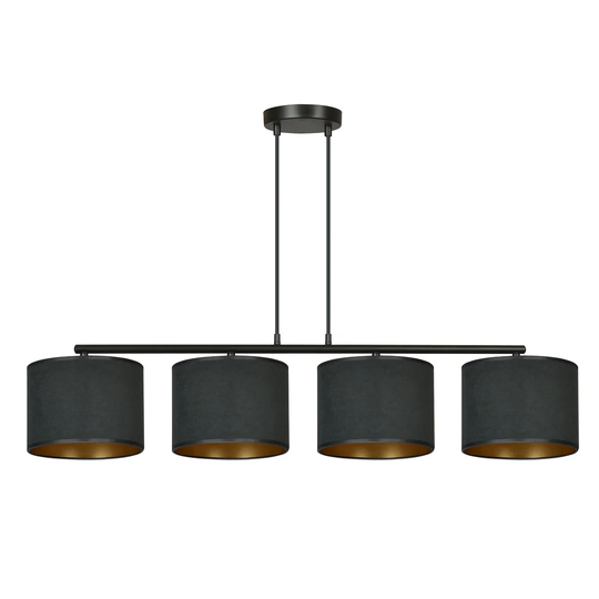 Eamie 4 - Light Kitchen Island Drum Pendant