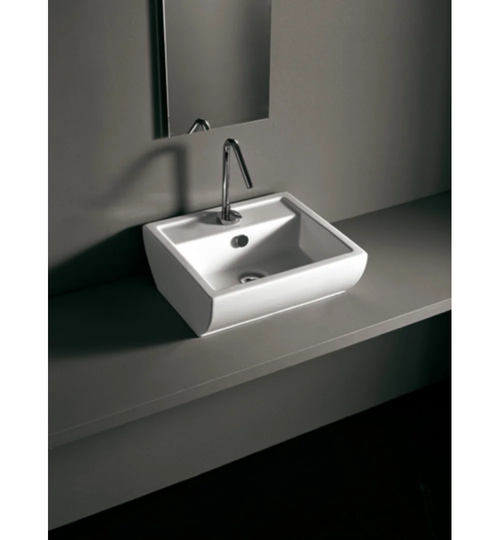 Laffoon Dice Ceramic Countertop Basin