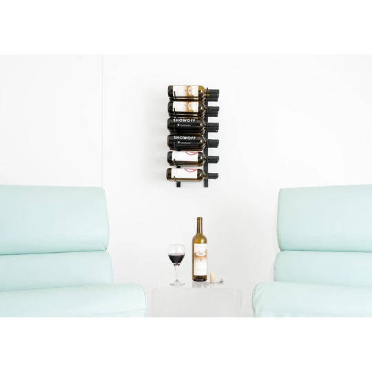 18 Bottle Wall Mounted Wine Rack