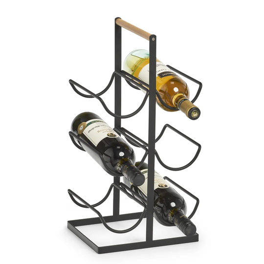 Coatbridge Metal 6 Bottle Wine Rack