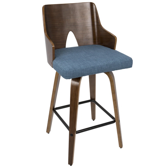 Moses Fixed Height Counter 66cm Swivel Bar Stool