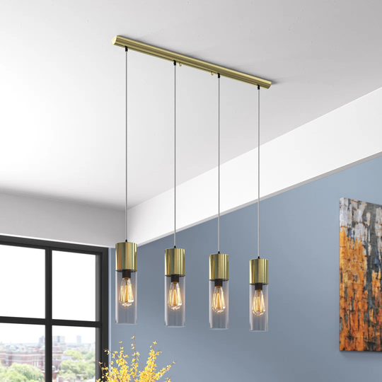 Abdullah 4 -Light Kitchen Island Pendant