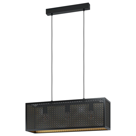 Metoyer 3-Light Kitchen Island Rectangle Pendant