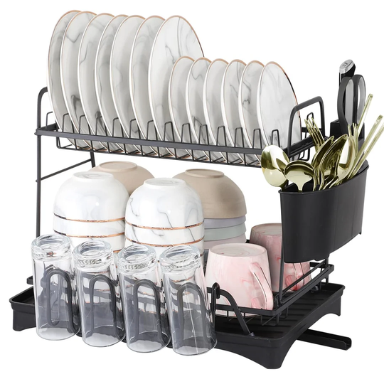 Wesham Cinimy 2 Tier Dish Rack