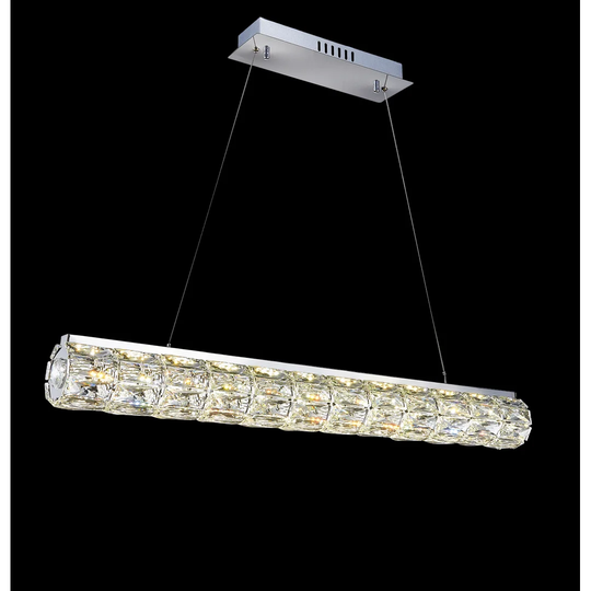 Muniz 12-Light Kitchen Island Linear LED Pendant