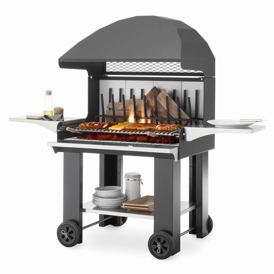 Dakota Fields 95cm Portable Charcoal BBQ
