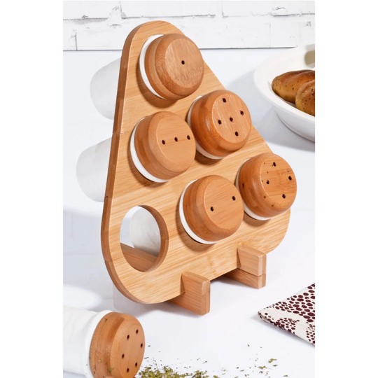 Koter 6-Jar Free-Standing Spice Rack