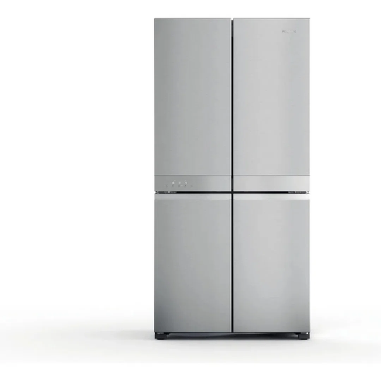 Hotpoint HQ9M2LUK Total No Frost American Fridge Freezer - Stainless Steel