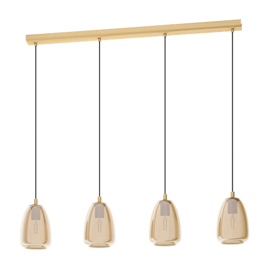 Claudine 4-Light Kitchen Island Pendant