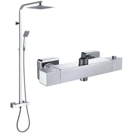 Caines Mixer Shower with Dual Shower Head