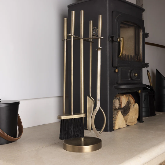 Simek 5 Piece Iron Fireplace Tool Set