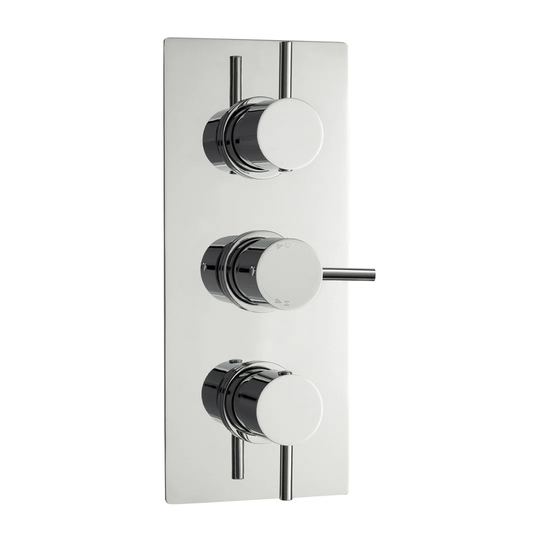 Triple Concealed Shower Valve